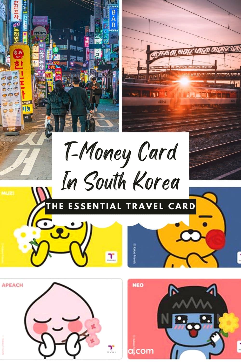 Korea's T-Money Card: The Ultimate Guide 2024 49 T Money Card In Korea Pin 3